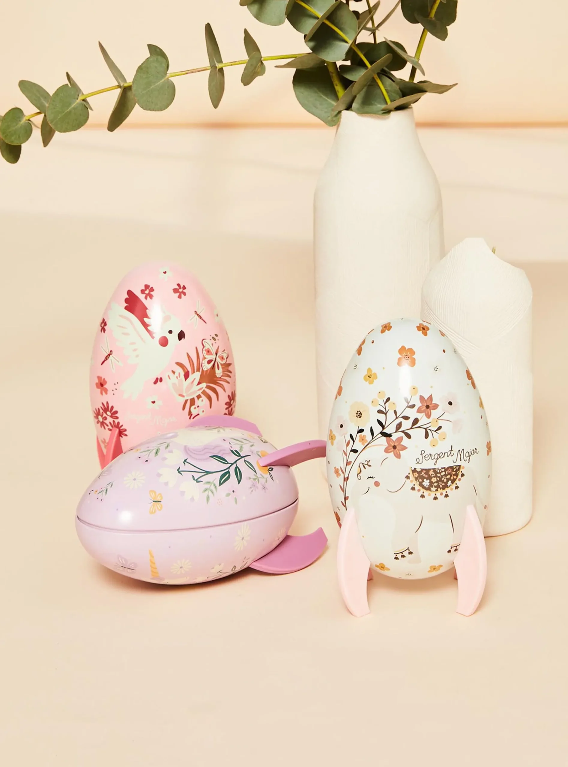Toys & Softies-Sergent Major Surprise Egg with Stickers