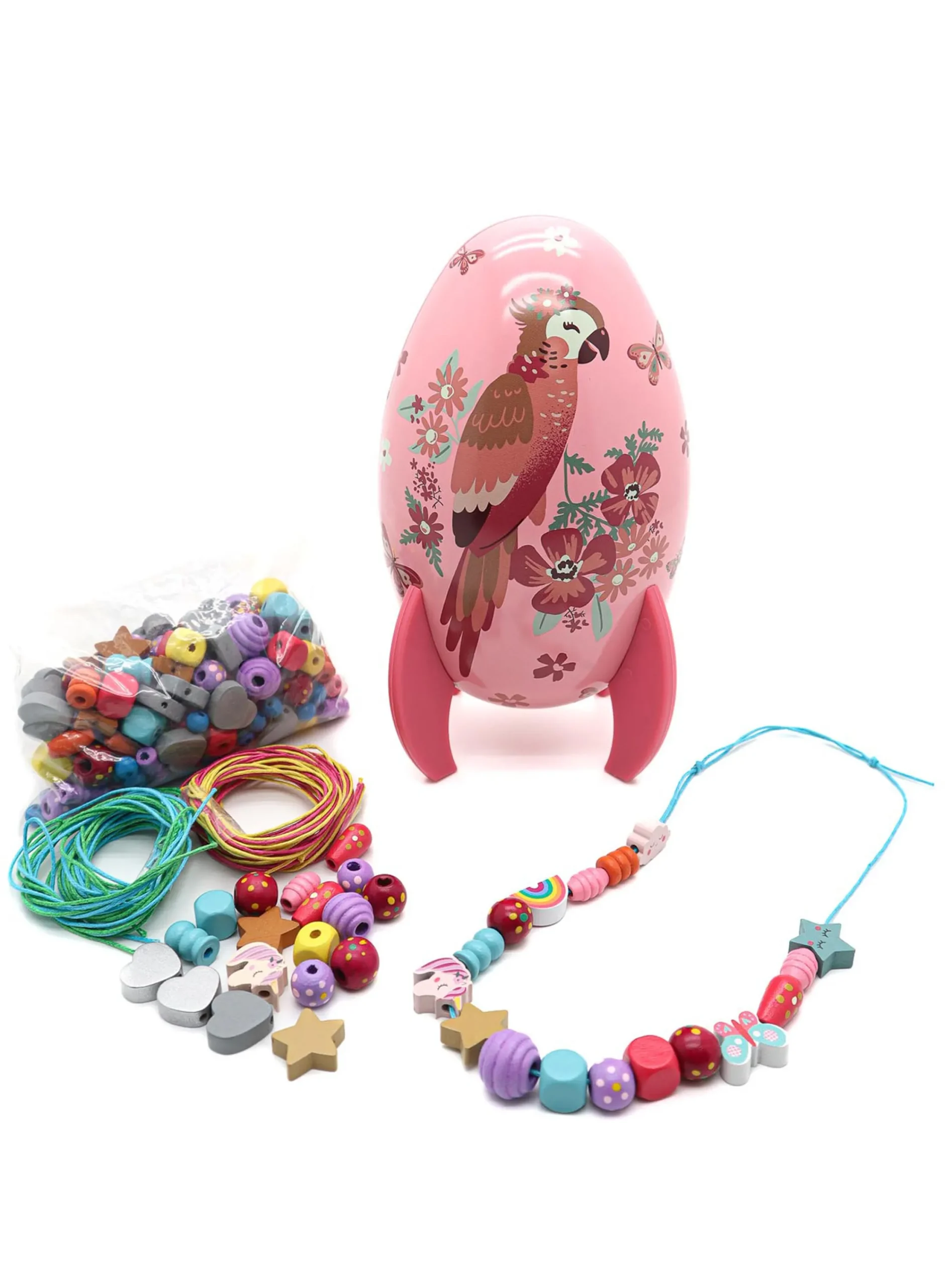 Toys & Softies-Sergent Major Surprise Egg Wooden Pearls