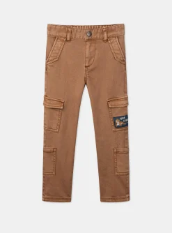 Trousers, Jeans-Sergent Major Terracotta cargo trousers