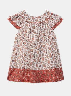 Dress | Dress-Sergent Major Terracotta patchwork dress
