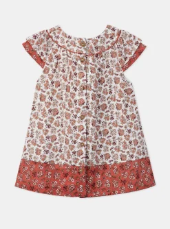 Dress | Dress-Sergent Major Terracotta patchwork dress