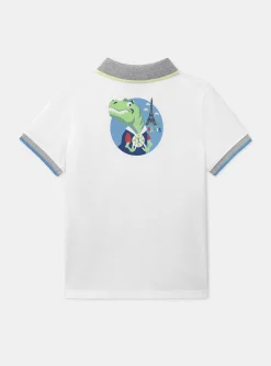 T-shirt, Polo Shirt-Sergent Major Tricolour striped polo shirt