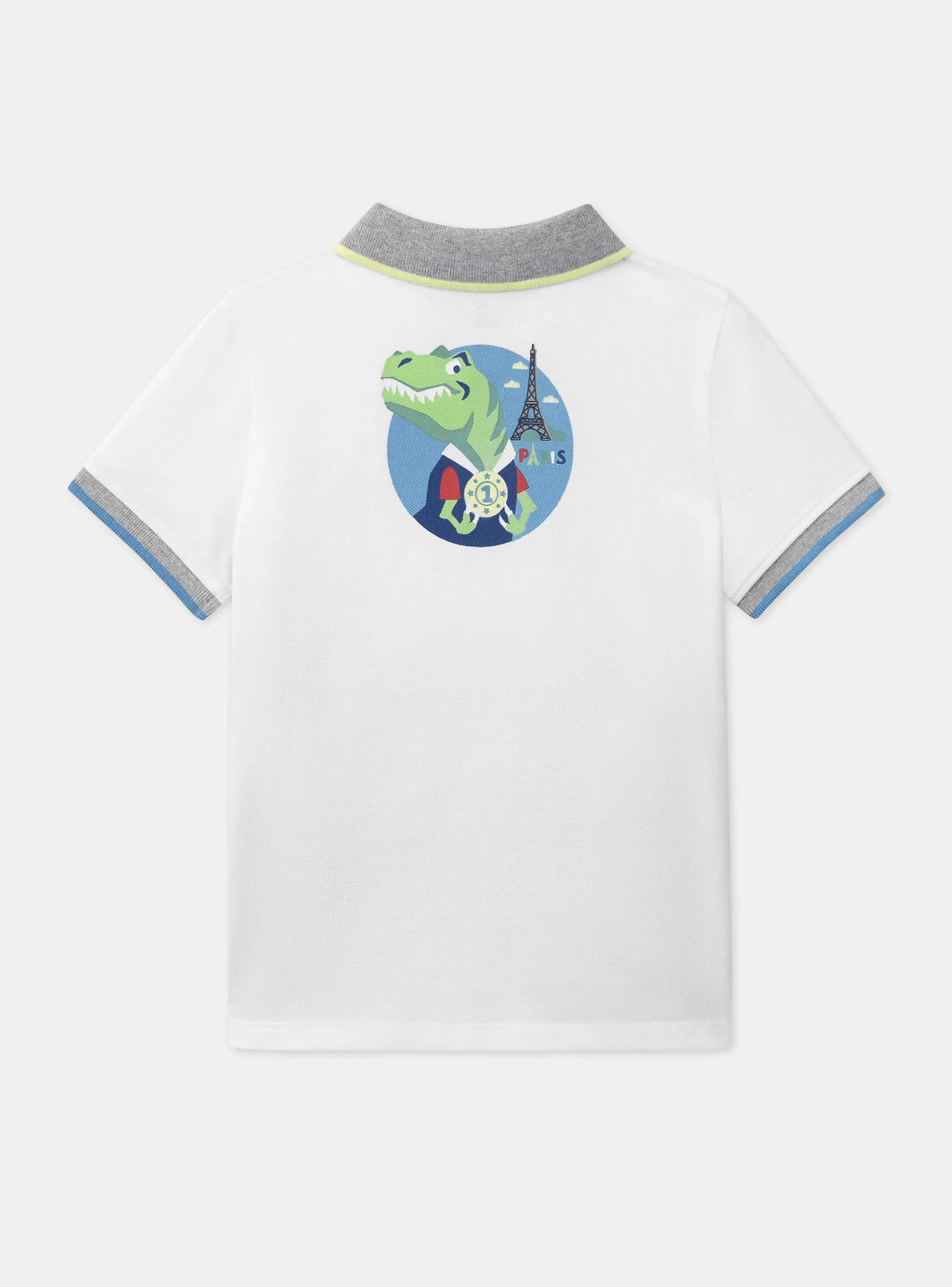 T-shirt, Polo Shirt-Sergent Major Tricolour striped polo shirt