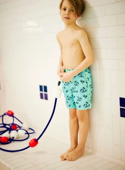 Swimsuit-Sergent Major Turquoise swimsuit child boy