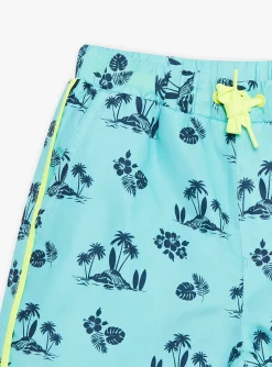 Swimsuit-Sergent Major Turquoise swimsuit child boy