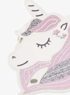 Bag & Umbrella-Sergent Major Unicorn bag with ecru sequins