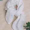 Sponge Tips, Nappies & Bibs-Sergent Major Vanilla animal print diaper in double cotton gauze