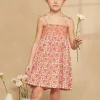 Dress-Sergent Major Vanilla smock dress with floral print