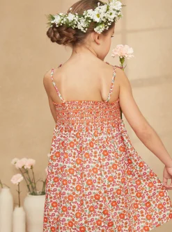 Dress-Sergent Major Vanilla smock dress with floral print