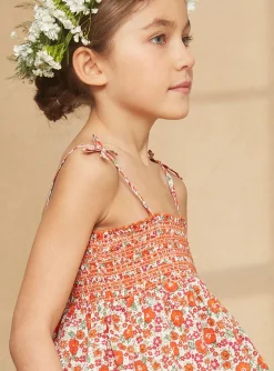 Dress-Sergent Major Vanilla smock dress with floral print
