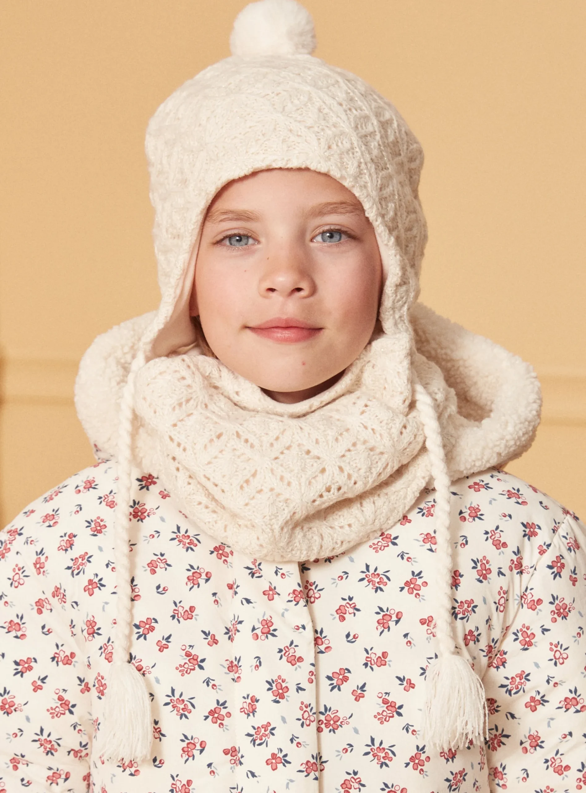 Hat, Scarf | Beany, Scarf, Gloves-Sergent Major Vanilla SNOOD