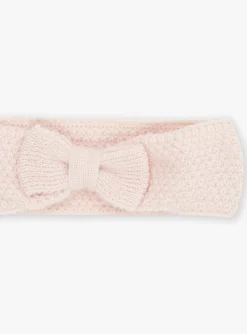 Hat, Headband, Scarf | Hat, Headband, Scarf-Sergent Major Vintage pink knit headband