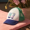 Hats | T-shirt, Polo Shirt-Sergent Major White and green cap