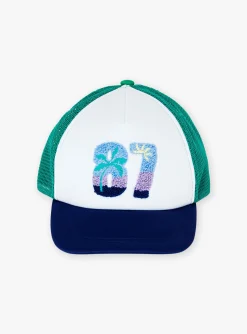 Hats | T-shirt, Polo Shirt-Sergent Major White and green cap