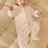 Baby Jumpsuits-Sergent Major White BABYGROW