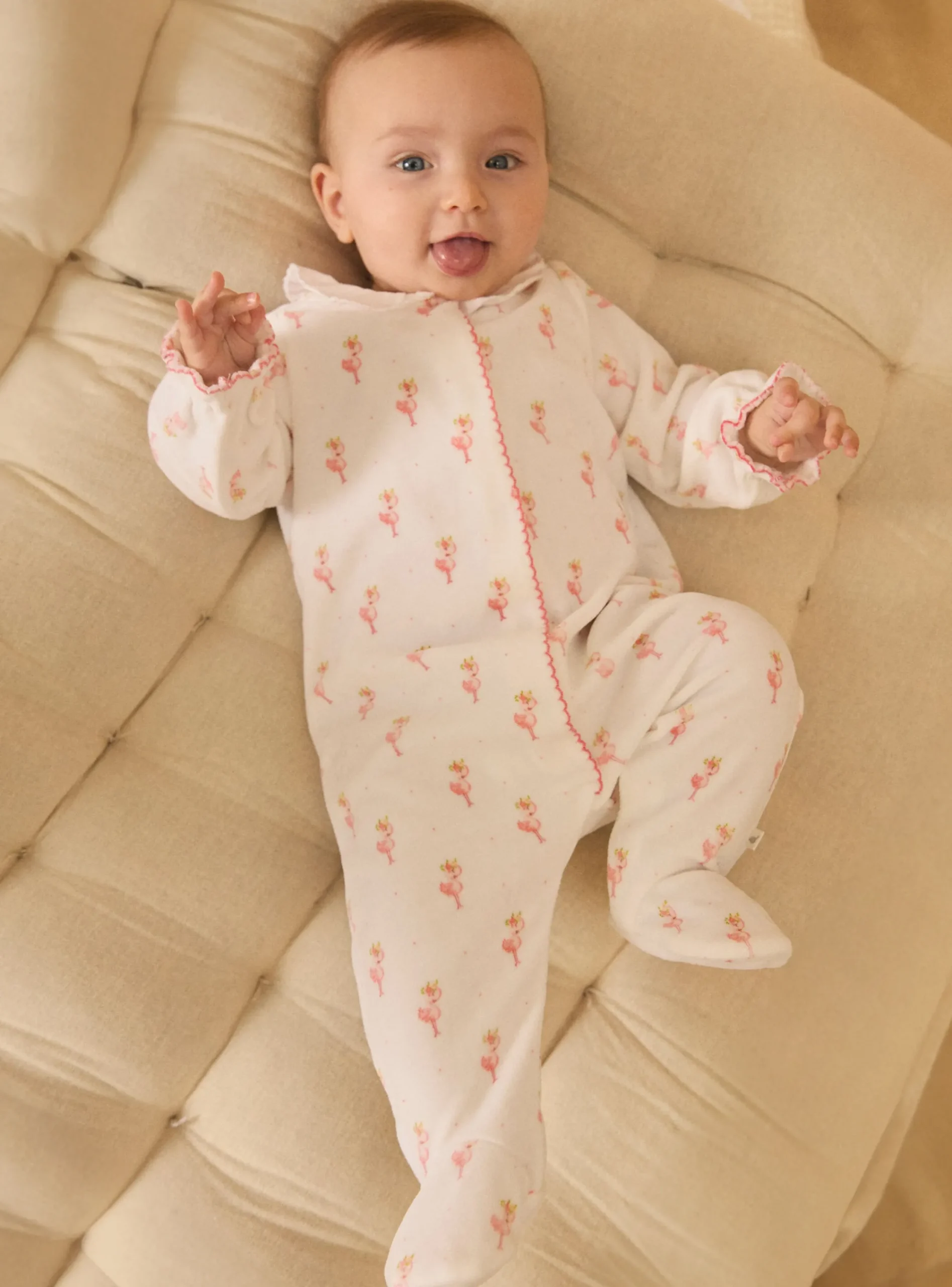 Baby Jumpsuits-Sergent Major White BABYGROW