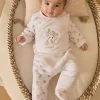 Baby Jumpsuits-Sergent Major White BABYGROW