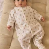 Baby Jumpsuits-Sergent Major White BABYGROW
