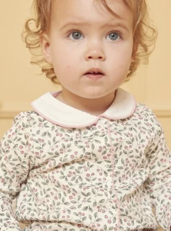 Pajamas & Rompers | Pajamas & Rompers-Sergent Major White BABYGROW