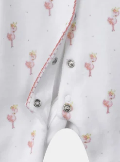 Baby Jumpsuits-Sergent Major White BABYGROW