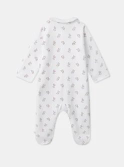 Baby Jumpsuits-Sergent Major White BABYGROW