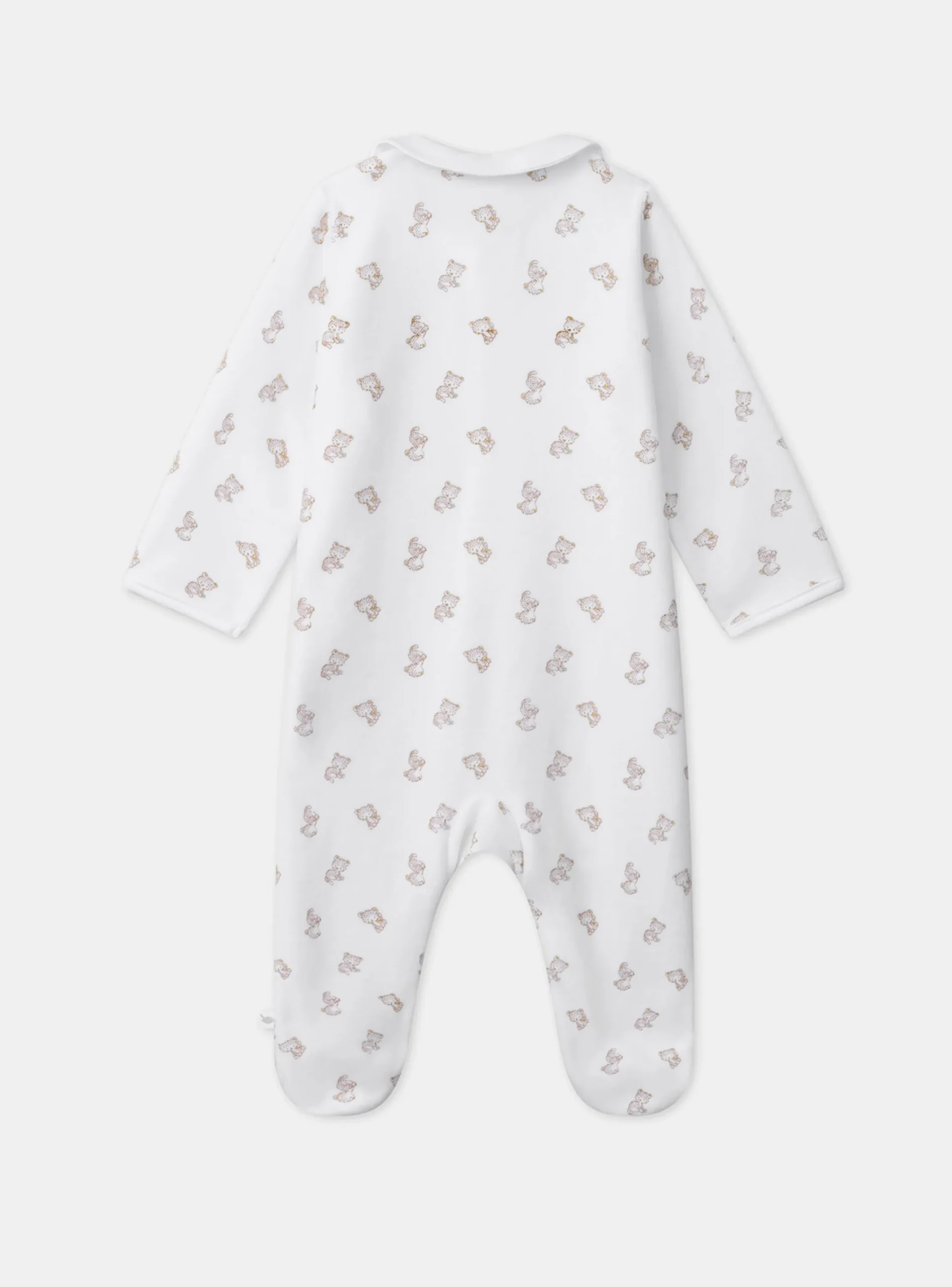 Baby Jumpsuits-Sergent Major White BABYGROW