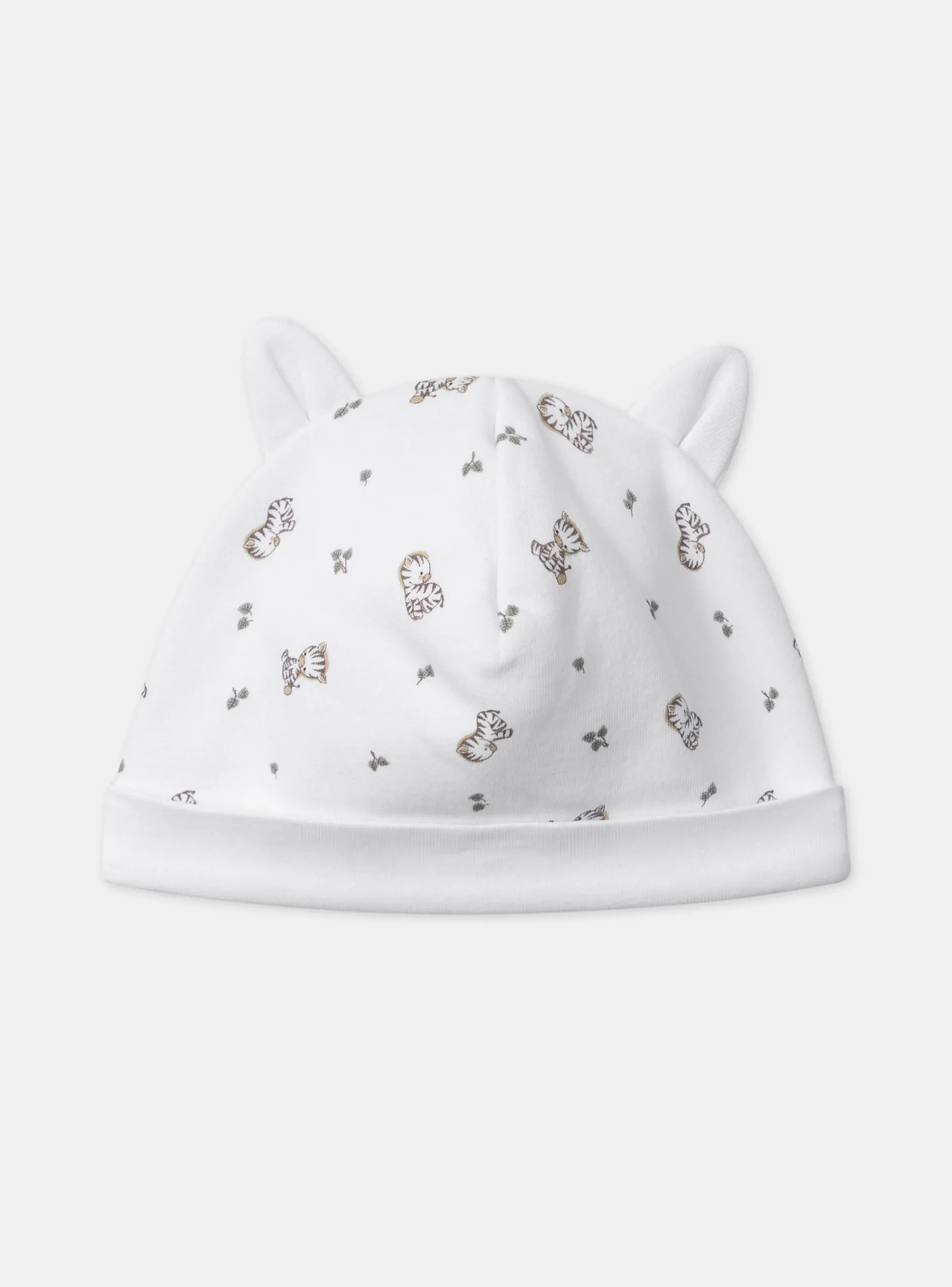 Hat, Mittens-Sergent Major White BEANY