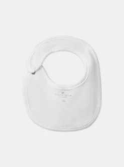 Sponge Tips, Nappies & Bibs-Sergent Major White BIB