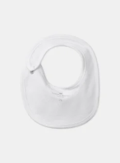 Sponge Tips, Nappies & Bibs-Sergent Major White BIB