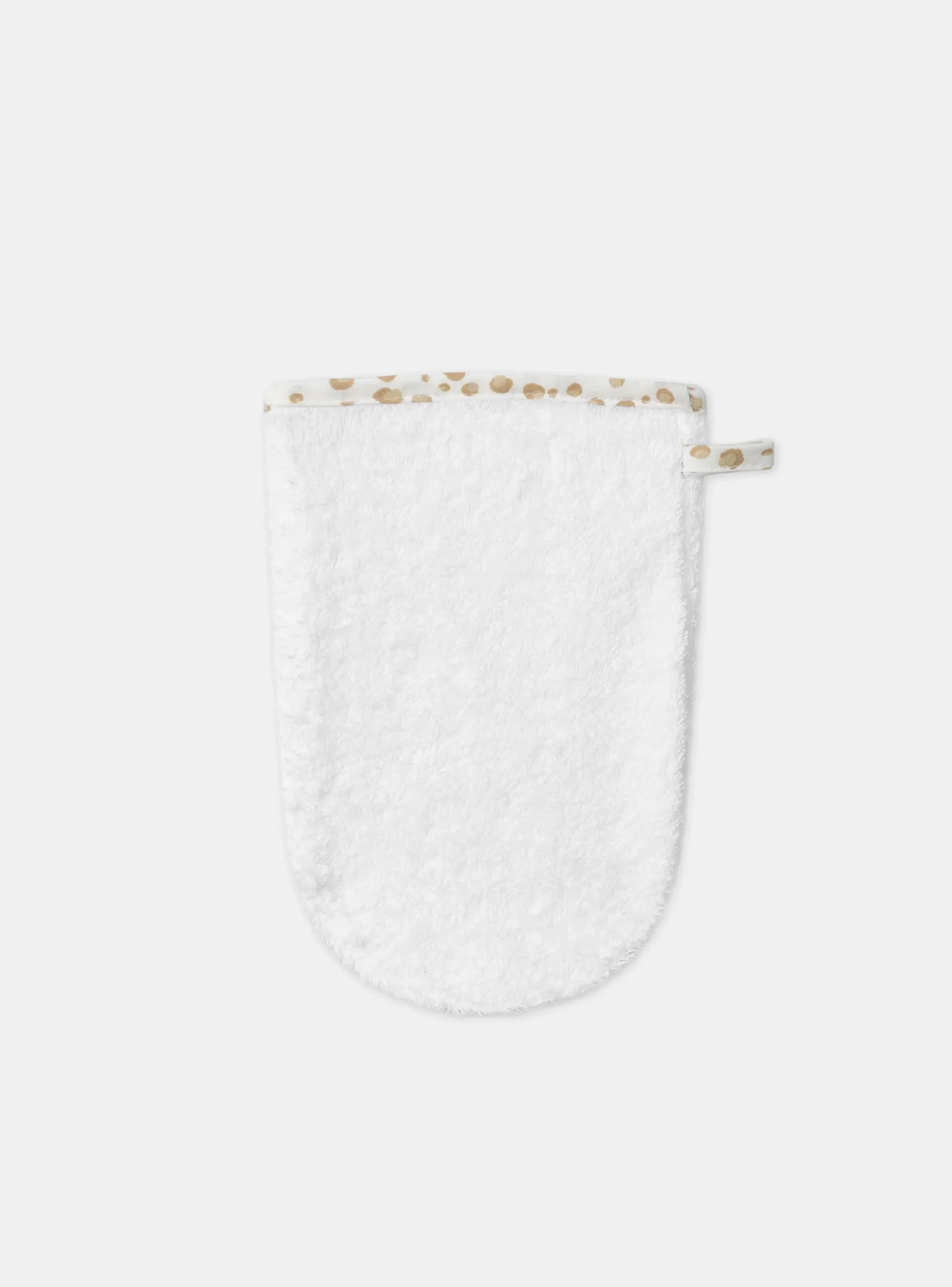 Sponge Tips, Nappies & Bibs-Sergent Major White HOODED BATH TOWEL - (BATH) MITT