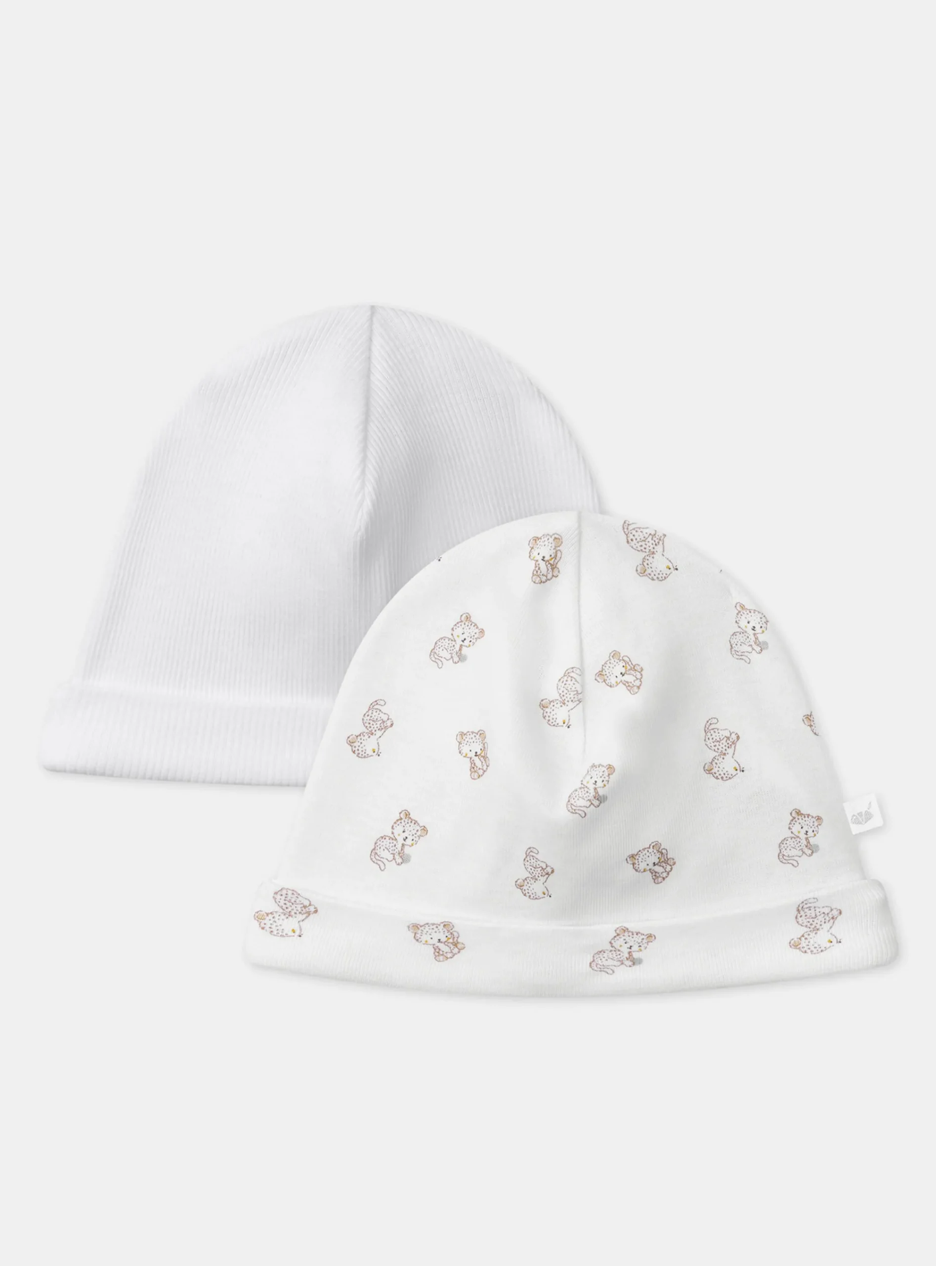 Hat, Mittens-Sergent Major White NEWBORN BEANY