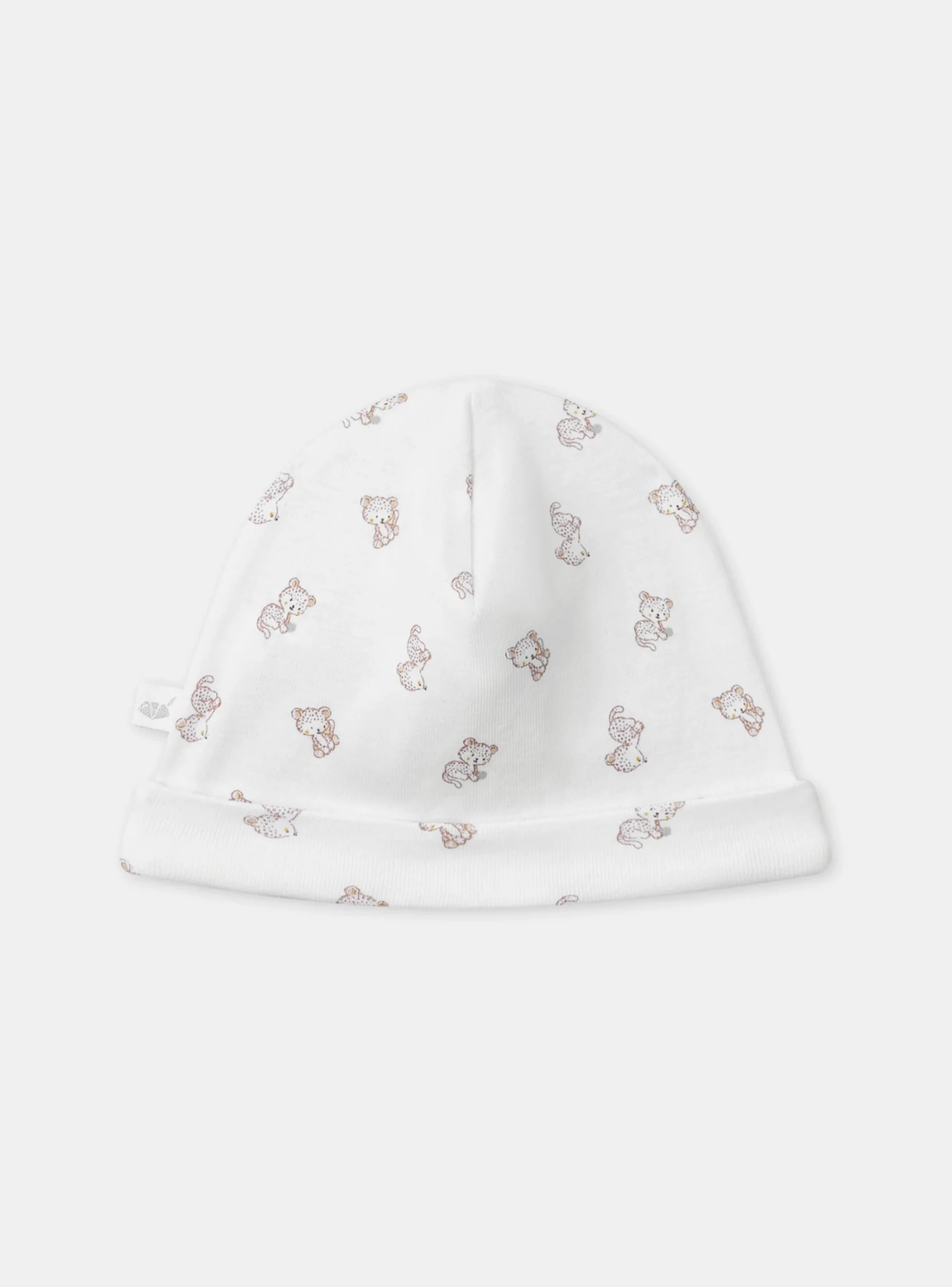 Hat, Mittens-Sergent Major White NEWBORN BEANY