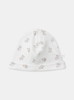 Hat, Mittens-Sergent Major White NEWBORN BEANY