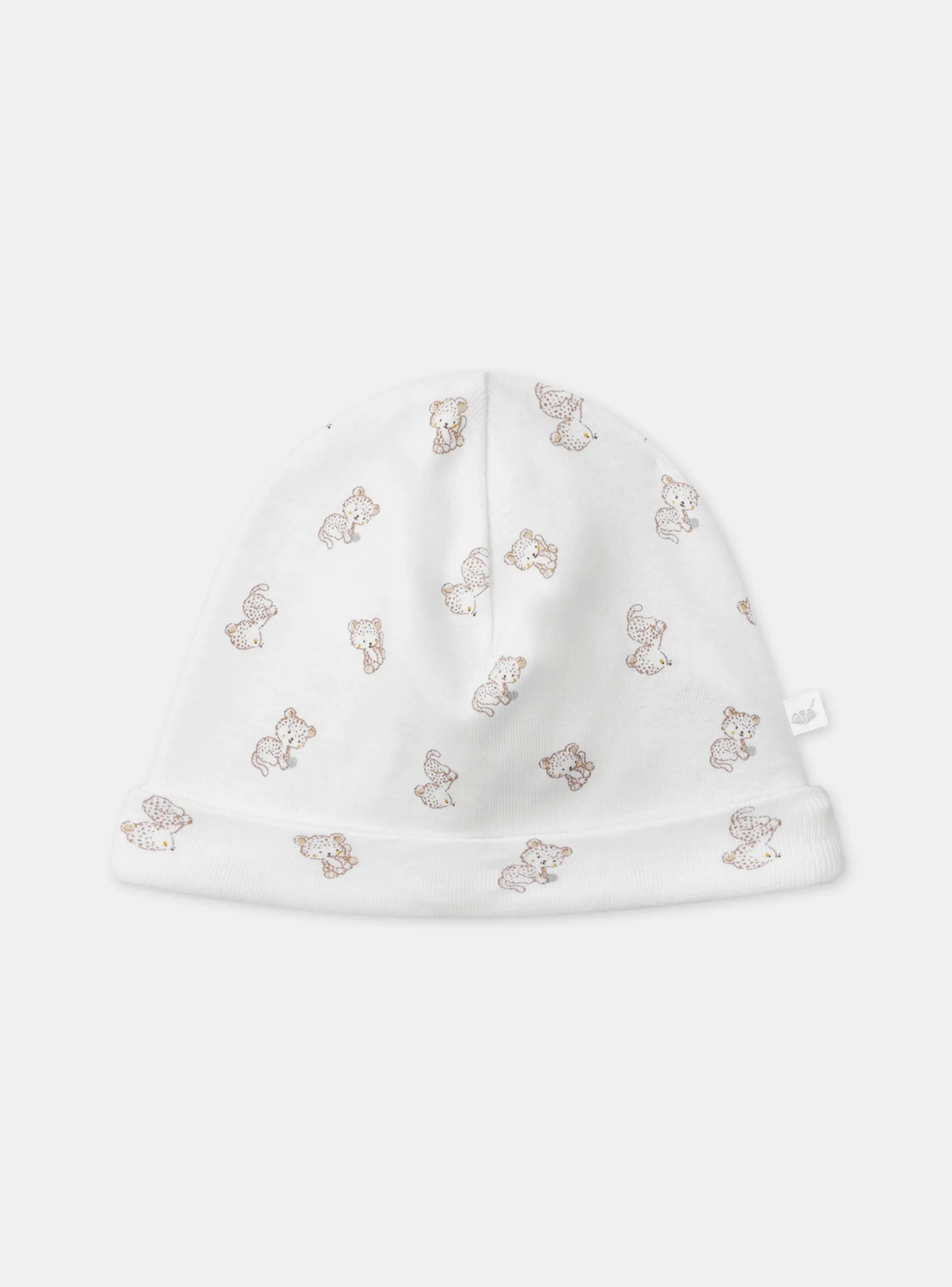 Hat, Mittens-Sergent Major White NEWBORN BEANY