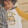 T-shirt, Polo Shirt-Sergent Major White school bus T-shirt