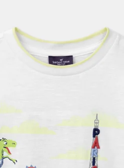 T-shirt, Polo Shirt-Sergent Major White TEE SHIRT SS