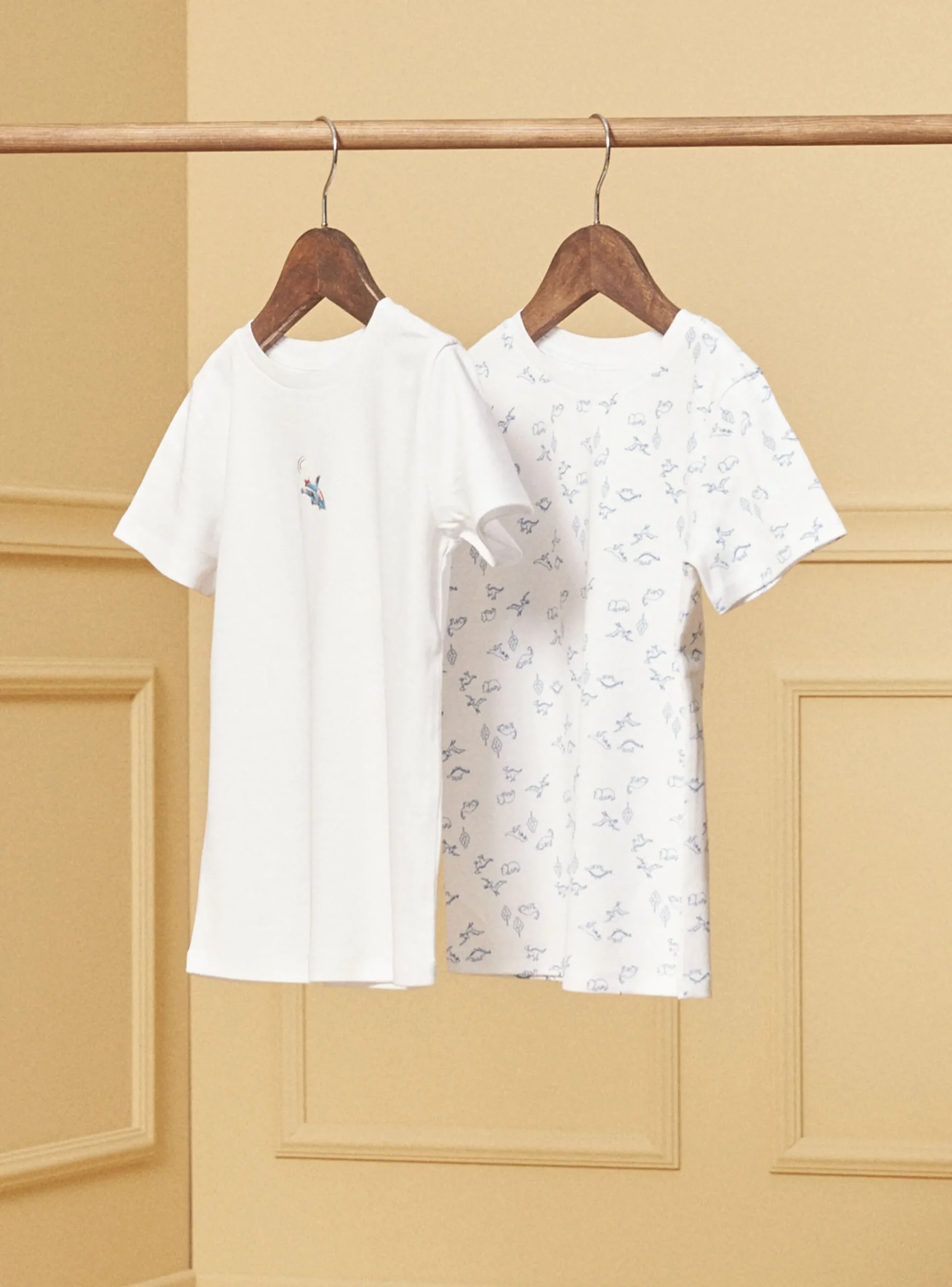 Underwear & Socks-Sergent Major White UNDERWEAR TOP
