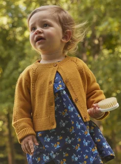 Knitwear, Sweater, Cardigan | Knitwear, Sweater, Cardigan-Sergent Major Yellow amber cardigan