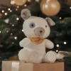 Toys & Softies-Sergent Major Yellow and white dog plush