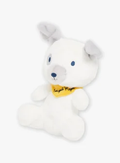 Toys & Softies-Sergent Major Yellow and white dog plush