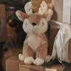 Toys & Softies-Sergent Major Yellow and white reindeer plush