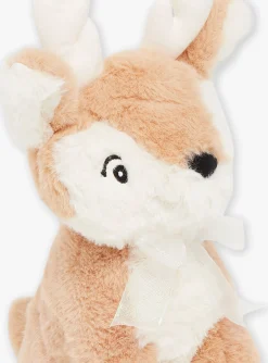 Toys & Softies-Sergent Major Yellow and white reindeer plush