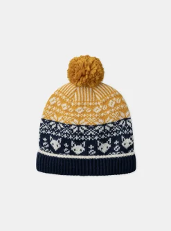 Beany, Scarf & Gloves-Sergent Major Yellow BEANY