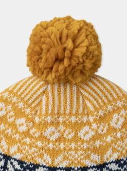 Beany, Scarf & Gloves-Sergent Major Yellow BEANY