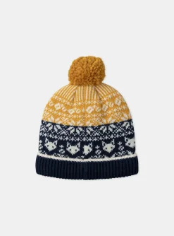 Beany, Scarf & Gloves-Sergent Major Yellow BEANY