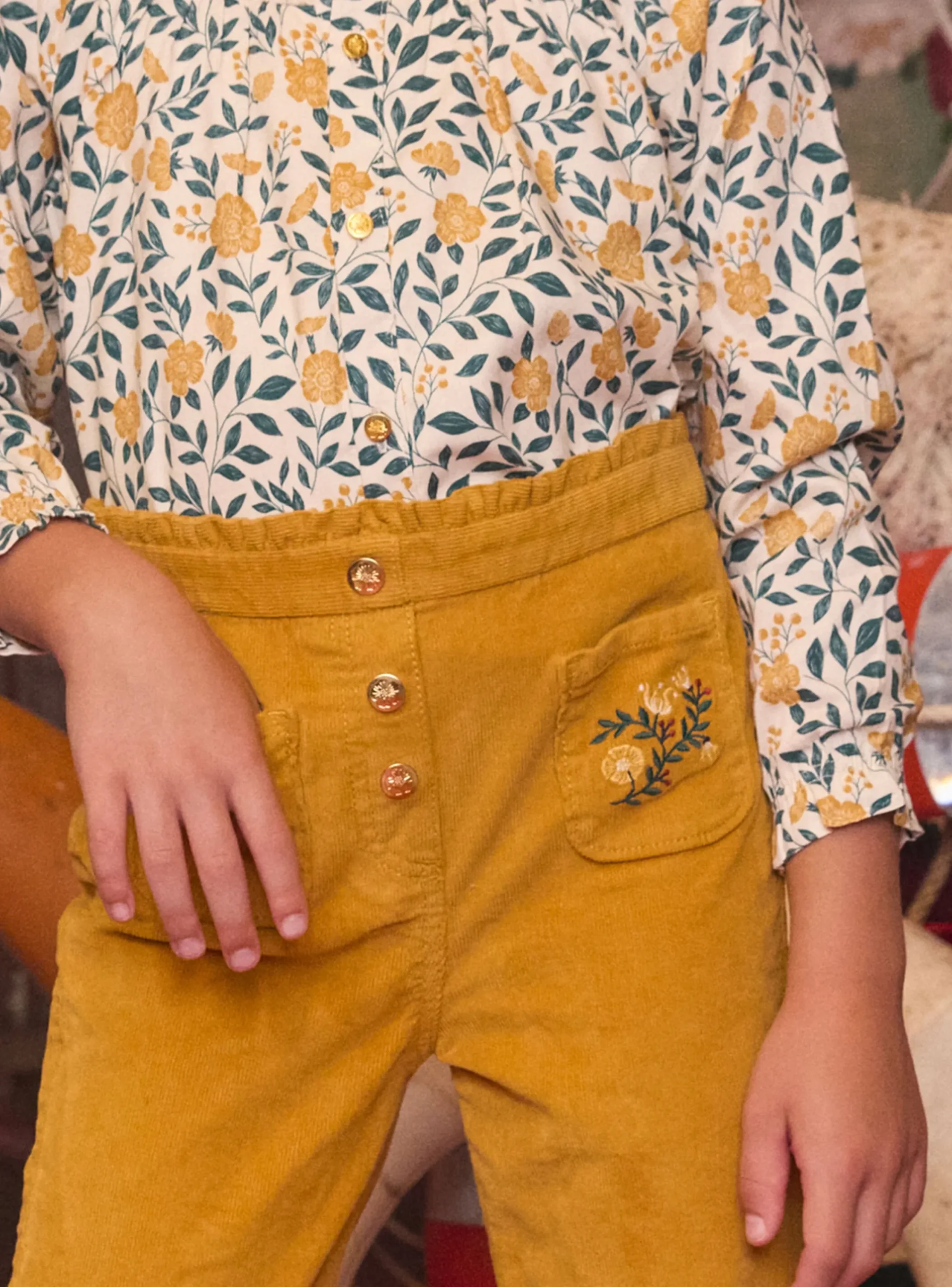 Trousers, Jeans And Legging-Sergent Major Yellow PANTS