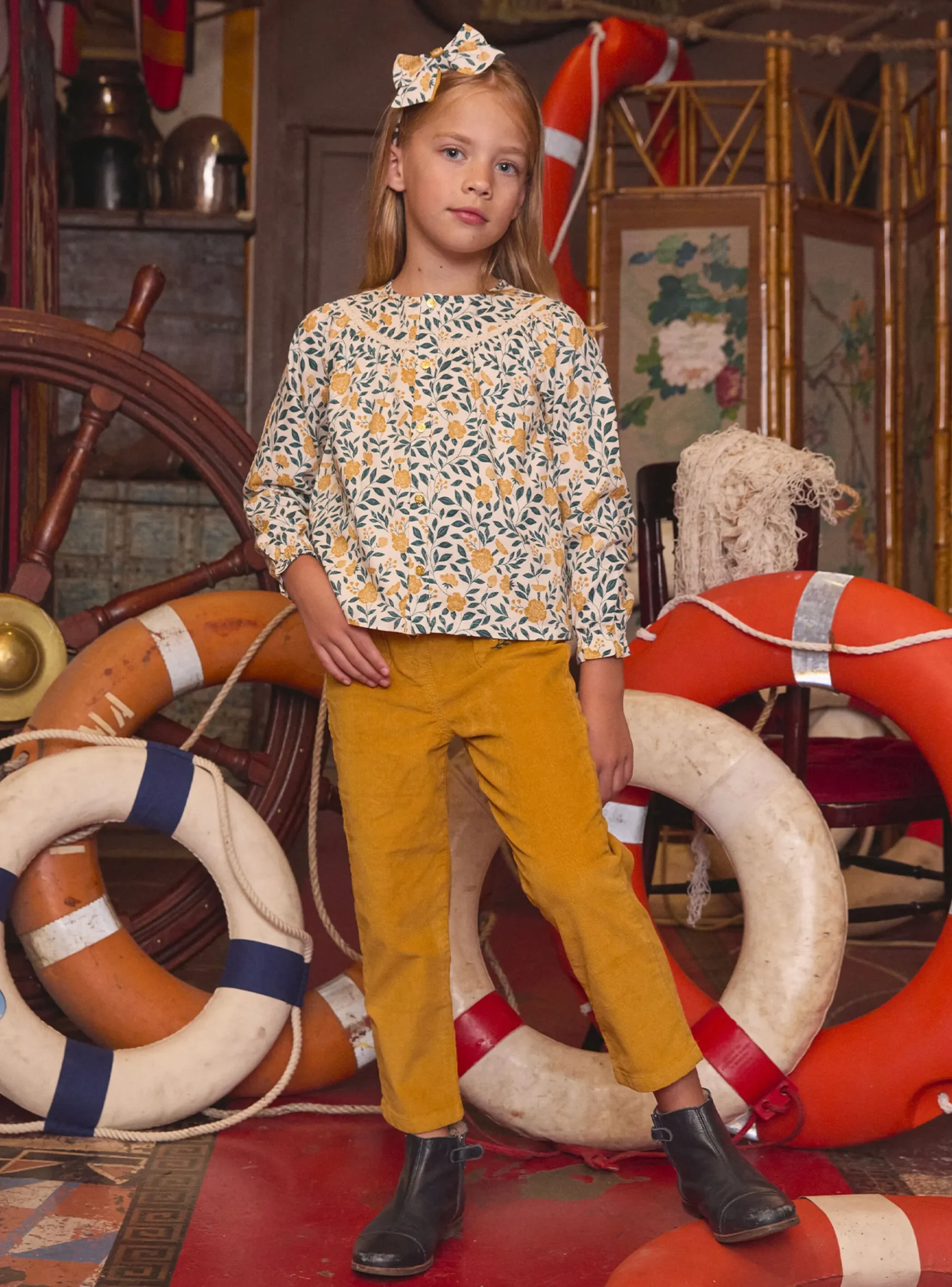 Trousers, Jeans And Legging-Sergent Major Yellow PANTS