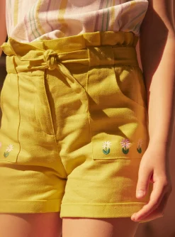 Skirt, Shorts-Sergent Major Yellow SHORTS