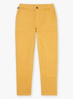 Trousers, Jeans-Sergent Major Yellow straight-leg pants