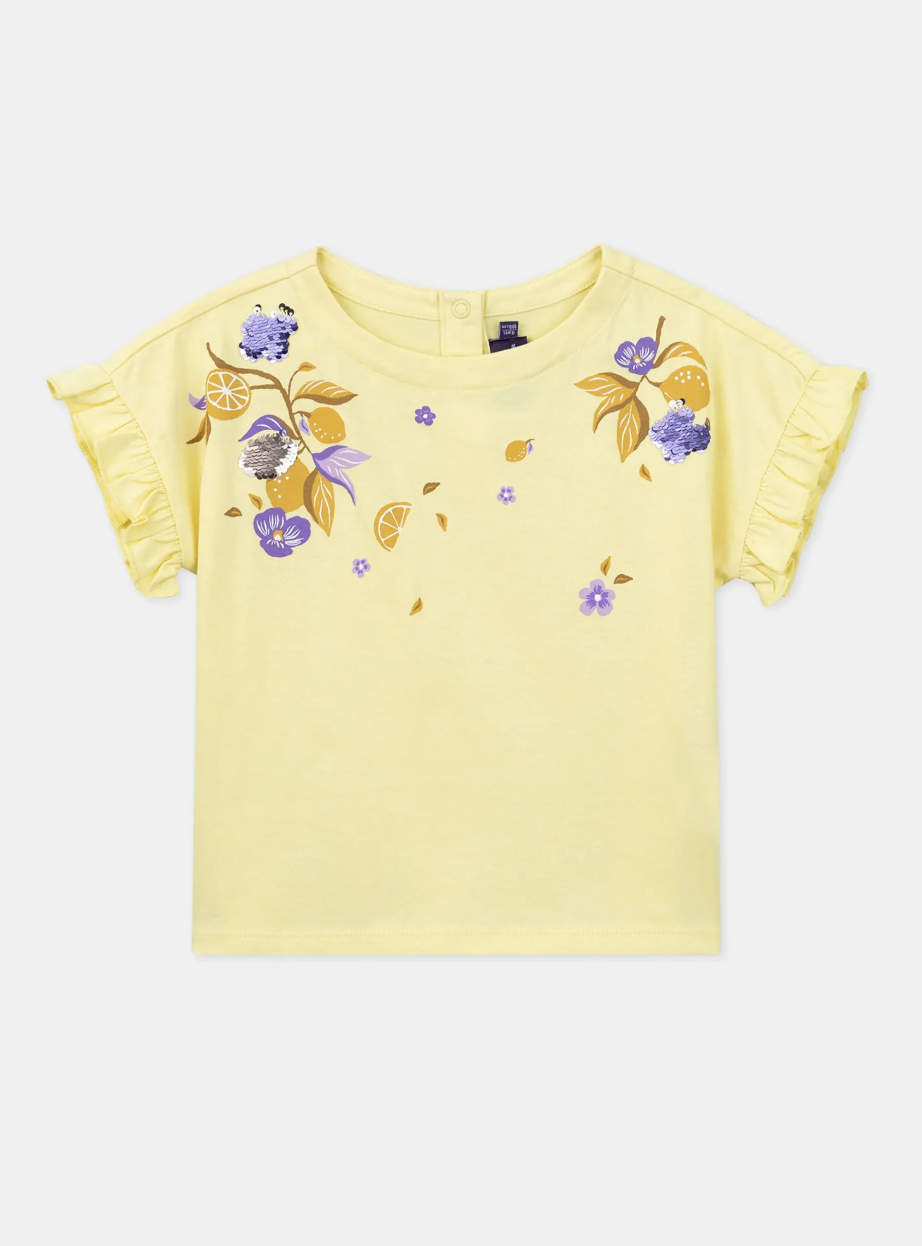 Shirt, T-shirt-Sergent Major Yellow TEE SHIRT SS